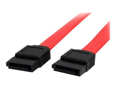 Startech.Com 60 Cm Sata Serielles Ata-Kabel, 0,609 M, Sata Iii, Sata 7-Pin, Sata 7-Pin, Weiblich/Weiblich, Rot