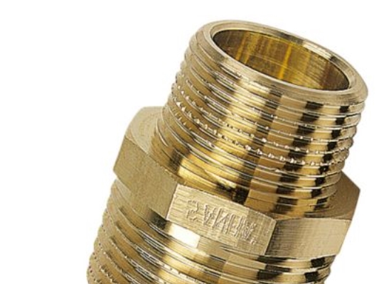 PURAFIT br.nip.1.1/2X1 - .Siliciumbrons.Blyfri. | VVS Artiklar - Rör & Kopplingar - Silikonbrons rördelar | GameStuff