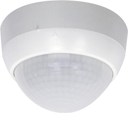 B.E.G. Brück 92580 Präsenzmelder Unterputz, Aufputz 360° Relais Weiß Ip20