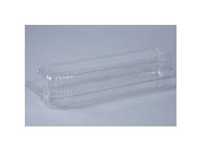 Bakke Flutes 310X107x66 Mm Apet Klar,375 Stk/Krt