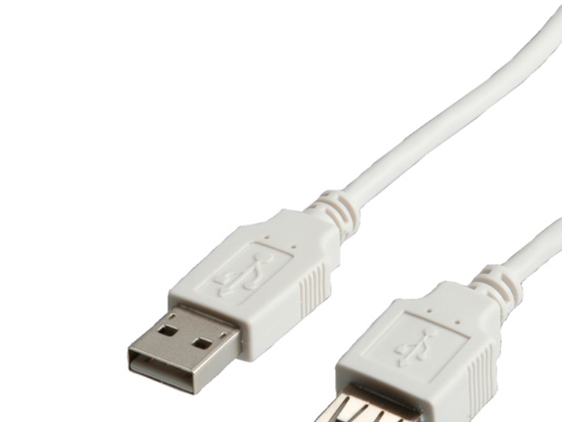 Value Usb 2.0 Cable, Type A, 1.8 M, 1,8 M, Usb A, Usb A, Hanstik/Hunstik, 0,48 Gbit/Sek., Hvid