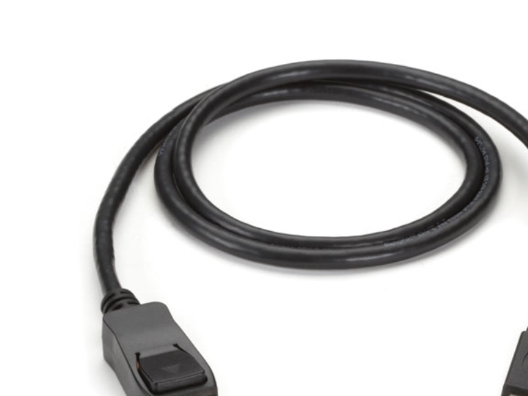 Black Box Mini Displayport - Displayport, 10-Ft, 3 M, Mini Displayport, Displayport, Sort, Guld, 5,4 Gbit/Sek.