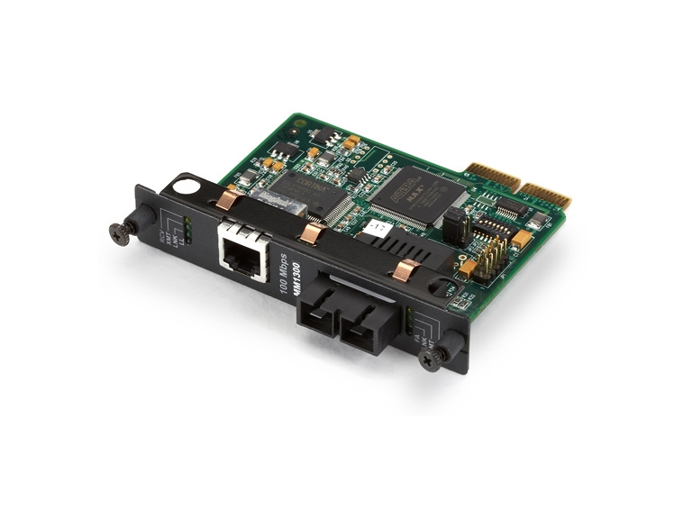 Black Box Lmc5023c-R3, 100 Mbps, 100Base-Tx, 100Base-Fx, Sc, Verkabelt, 2000 M
