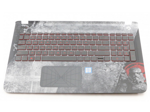 Hp 836099-071, Gehäuse-Unterteil+Tastatur, Spanisch, Tastatur Mit Hintergrundbeleuchtung, Hp, Star Wars Edition 15
