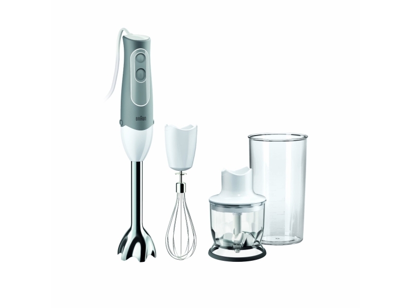 Braun Multiquick 5 MQ 525 Omelette - Handmixer - 600 W - vit / grå | Köksapparater - Köksmaskiner - Stavmixer | GameStuff
