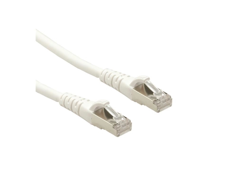 Roline 21152863, 3 M, Cat6a, S/Ftp (S-Stp), Rj-45, Rj-45, Hvid