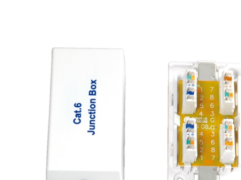 ROLINE Junction Box Cat.6, UTP, Hvid, Plast