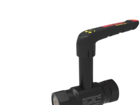 Ballomax Stahlkugelhahn Dn20 - Bbm2031 Schwarz Full Flow Socket¾''xsocket¾'' Pn25 Hohe Spindel