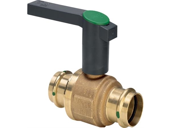 Easytop kulventil 28mm m/m - Easytop, modell 2275, kiselbrons | VVS Artiklar - Ventiler - Kulventiler | GameStuff
