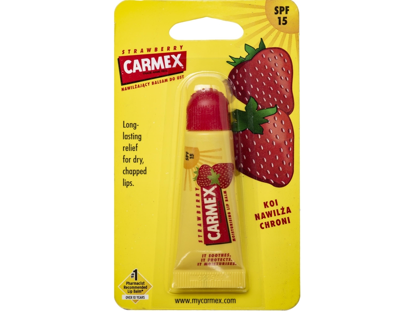 Carmex Læbepomade – Jordbær