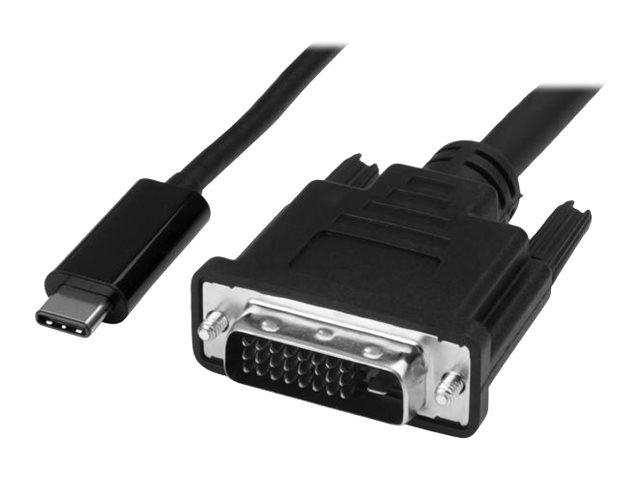 Startech.Com 1M Usb-C Auf Dvi Adapterkabel - 1920X1200 - Schwarz, 1 M, Usb Typ-C, Dvi-D, Männlich, Männlich, Gerade