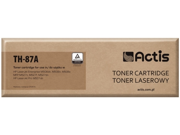 Printe Toner Th87a / Cf287a (Schwarz)