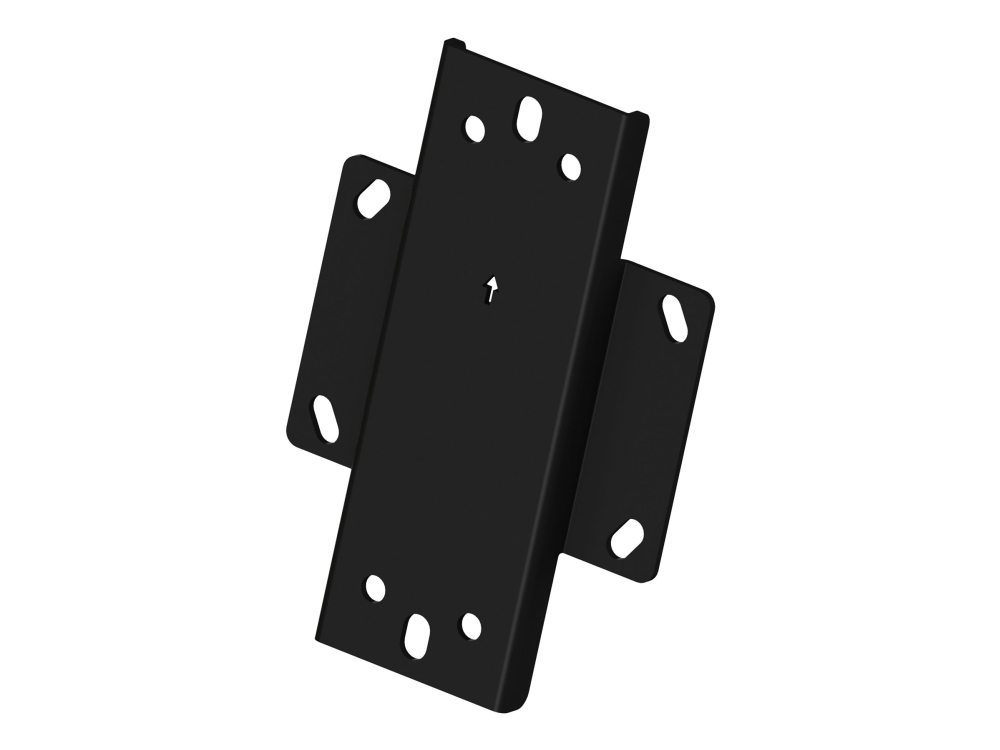 Multibrackets M Pro Small - Befestigungsmaterial (Wandplatte) - Stahl - Schwarz