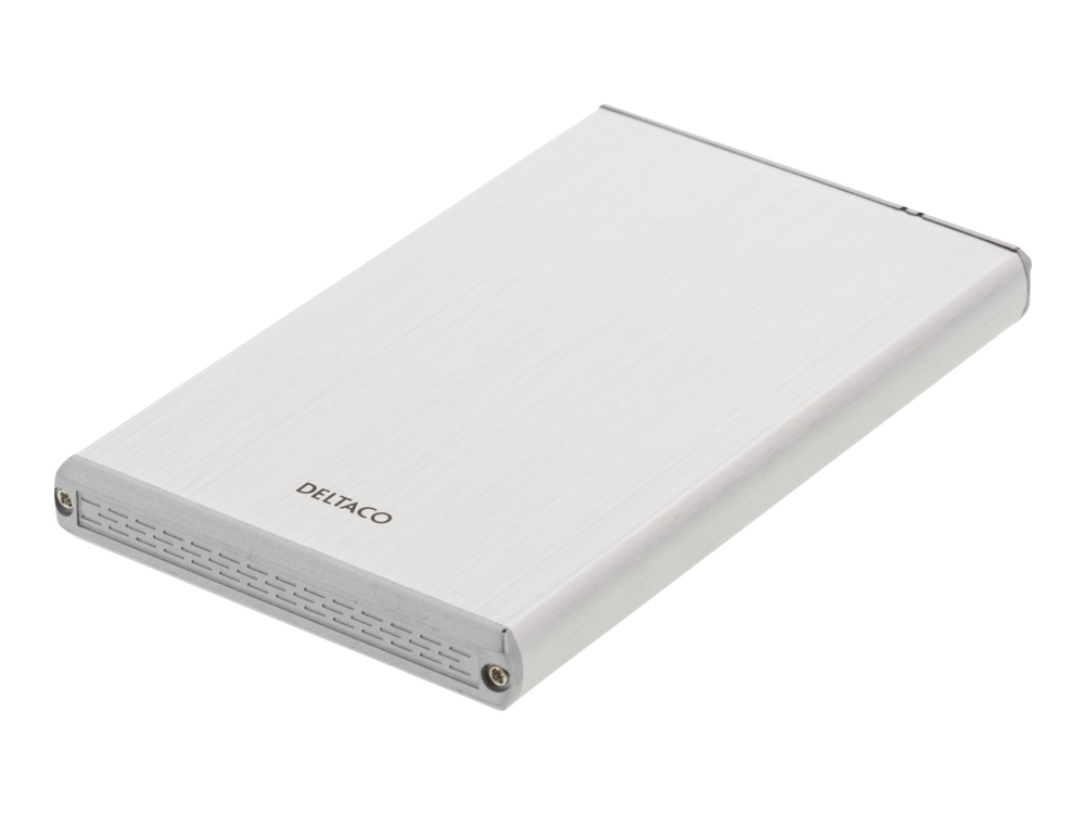 Deltaco Map-Gd29u3, Hdd-Gehäuse, 2.5", Serial Ata Iii, Usb Anschluss, Silber