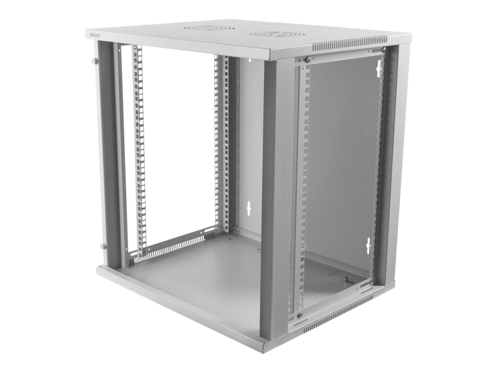 DELTACO 19-5412W - Skåp - väggmontering, golvstående - 12U - 19 | Datorer & Surfplattor - Rackkabinetter - Rackkabinett | GameStuff