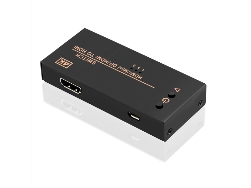 Value 14.99.3540-15, Hdmi/Displayport, Sort, 480P, 720P, 1080I, 2160P, 3840 X 2160 Pixel