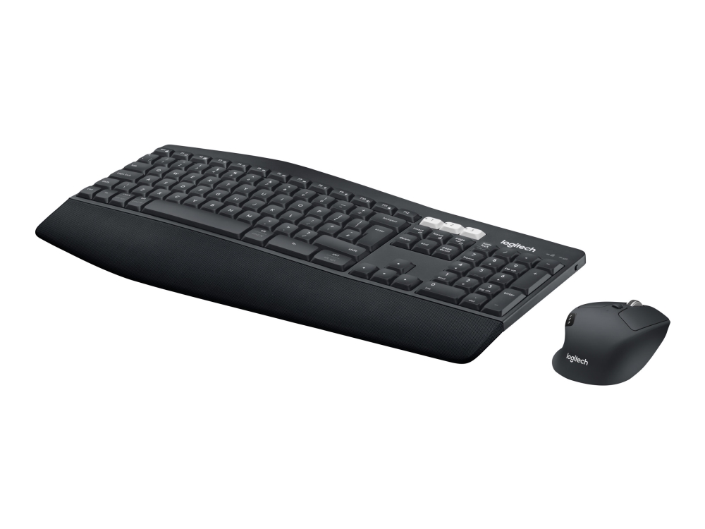 Logitech MK850 Performance - Sats med tangentbord och mus - trådlös - Bluetooth, 2.4 GHz - Nordisk | Datortillbehör - Möss & Tangentbord - Tangentbord | GameStuff