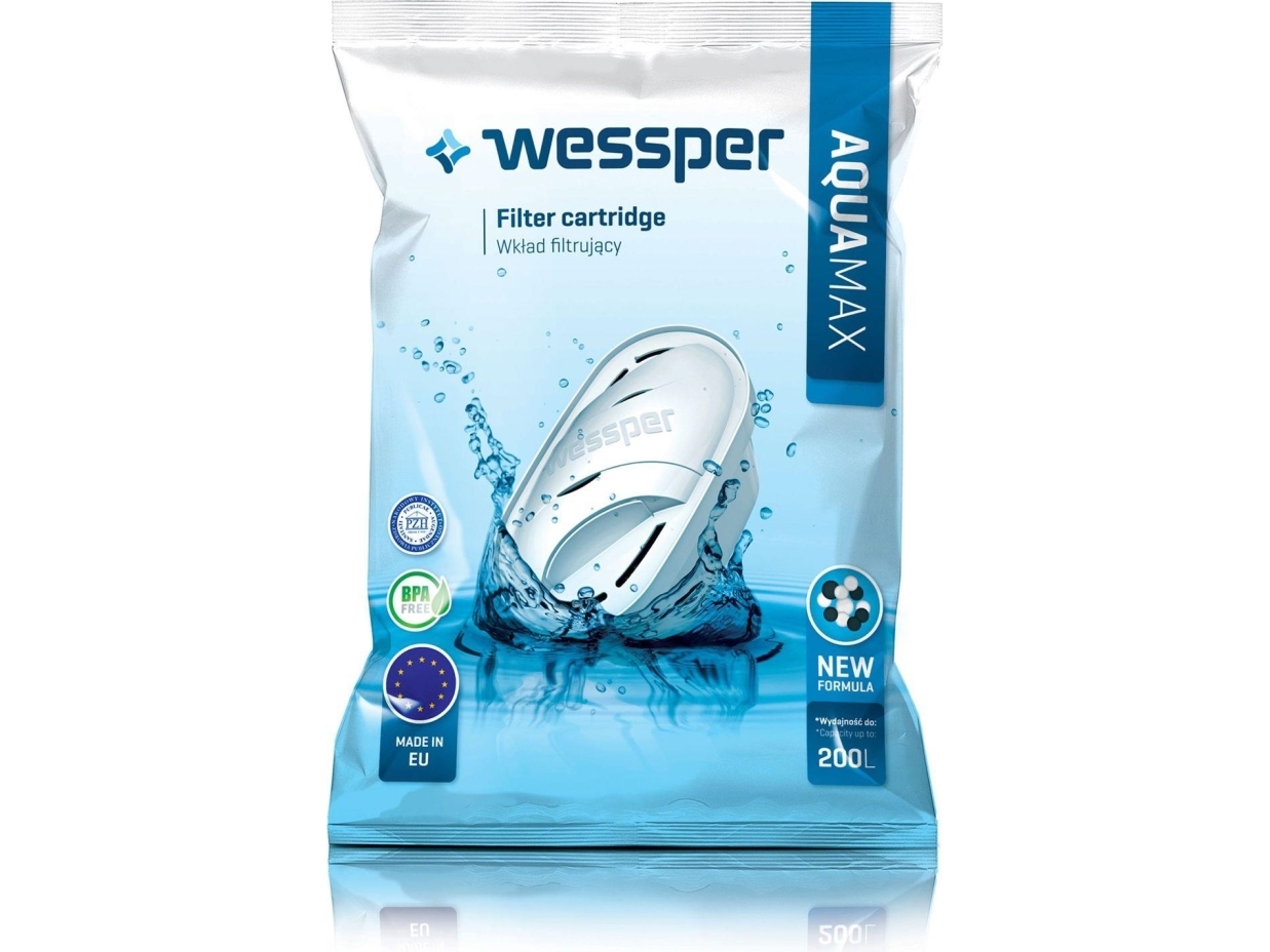 Wessper AquaMax filterpatron 1 st. | Köksutrustning - Vattenfiltrering - Vattenfiltreringskanna | GameStuff