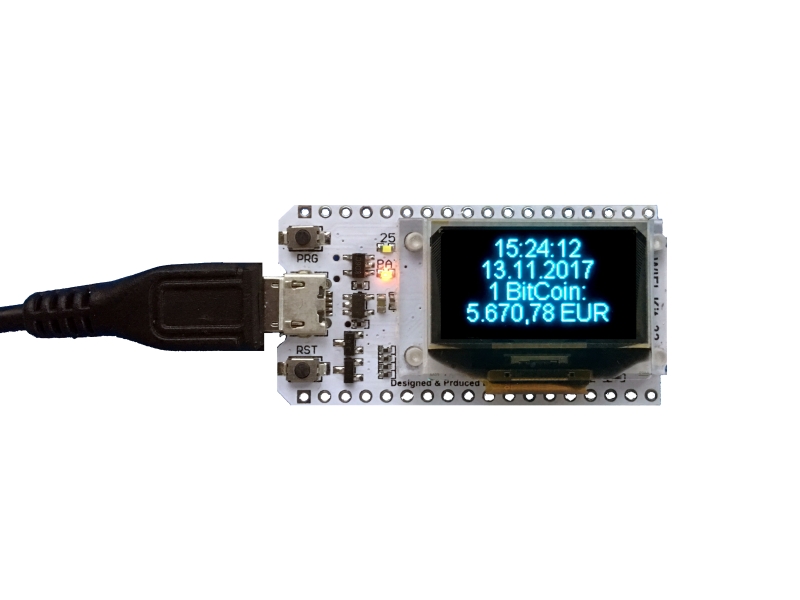 Allnet 4Duino Iot Wlan Display Case Black Printed