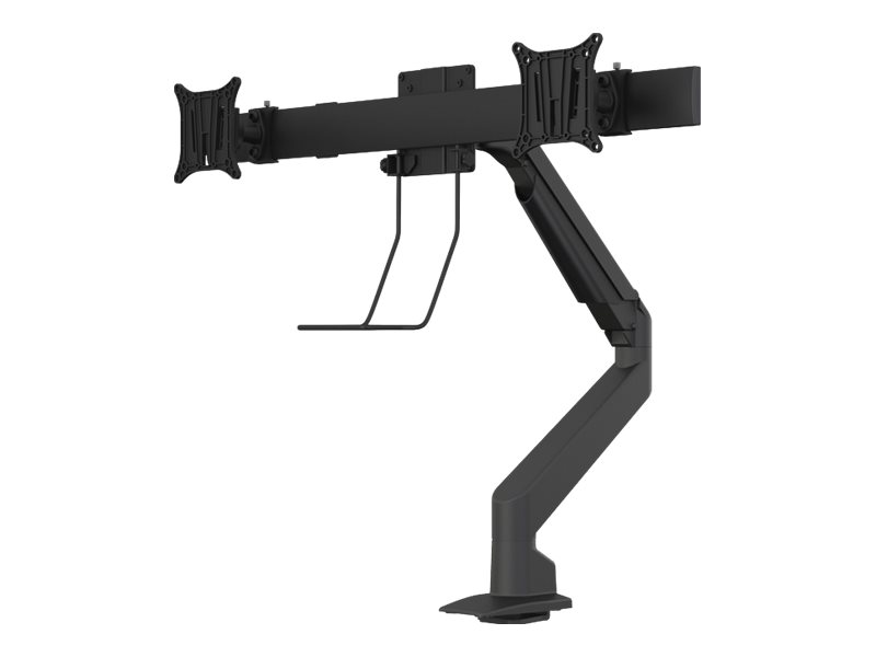 Multibrackets M VESA Gas Lift Arm w. Duo Crossbar 2 - Monteringssats (vridbar arm, bordsfäste, tvärstag) - för 2 LCD-bildskärmar - aluminium - svart - skärmstorlek: 15-32 | Spel - Bildskärmar & tillbehör - Bord & väggfäste | GameStuff