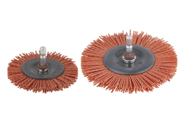 wolfcraft GmbH 4006885150003, Slibebørste, Træ, 4500 rpm, Brun, Rund, 7,5 cm