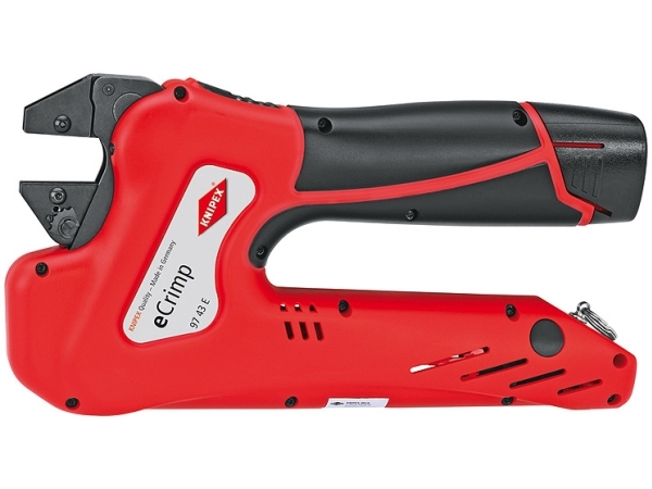 KNIPEX eCrimp systemtang til udskiftelige crimpindsatser, 12 V
