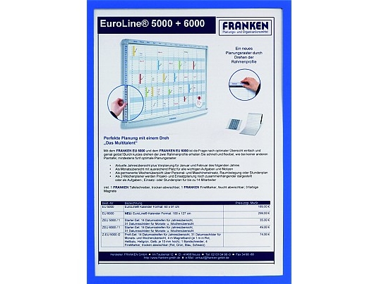 Franken Itsa3m 03, A3, Blau, Matte, 0,32 Mm, 1 Stück(E)