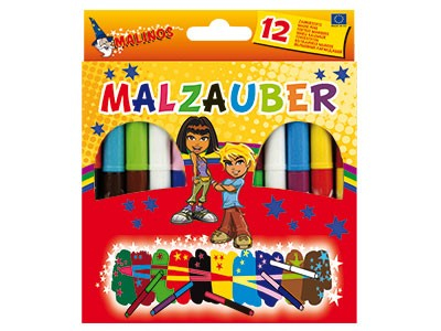 Malinos 300005, Mehrfarbig, Mehrfarbig, Rund, Ce, 12 Stück(E)