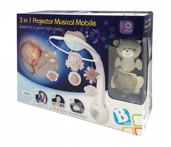 Infantino 4915N 3In1 Musikkarussell Beige