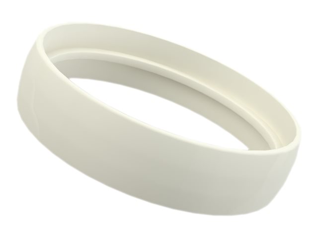Multibrackets M Pro - Komponenter Til Montering (Rørdække) - Plastik - Hvid - Pælmontering