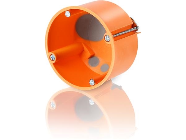 F-Tronic dosbox Ø68 D:47 mm vindtät, orange | Lauritz Knudsen - LK FUGA - Dosor | GameStuff