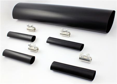 Desitek Svms-5 Schrumpfmuffenset, 4 X 35-150 Mit Schrumpf Und Schraubverbinder