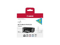 Canon Pgi-72 Pbk/Gy/Pm/Pc/Co Multipack Mit 5 Tinten, Standardertrag, Grau, Foto Schwarz, Foto Zyan, Foto Magenta, 5 Stück(E), 430 Seiten, 510 Seiten,