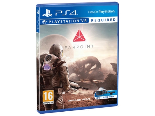 Sony Interactive Entertainment Farpoint, Playstation 4, M (Moden), Fysiske Medier, Virtual Reality-Headset (Vr) Påkrævet