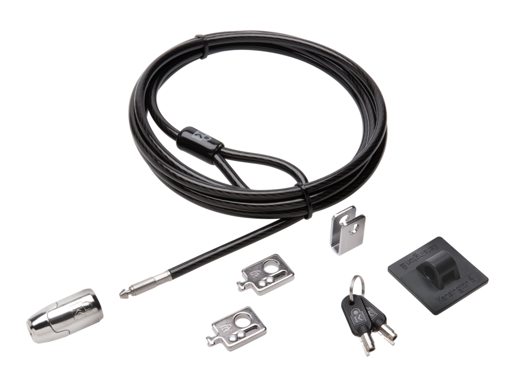 Kensington Desktop and Peripherals Locking Kit 2.0 - Master Keyed - Säkerhetssats för system - 2.44 m | Datorer & Surfplattor - Bärbara tillbehör - Övriga tillbehör | GameStuff