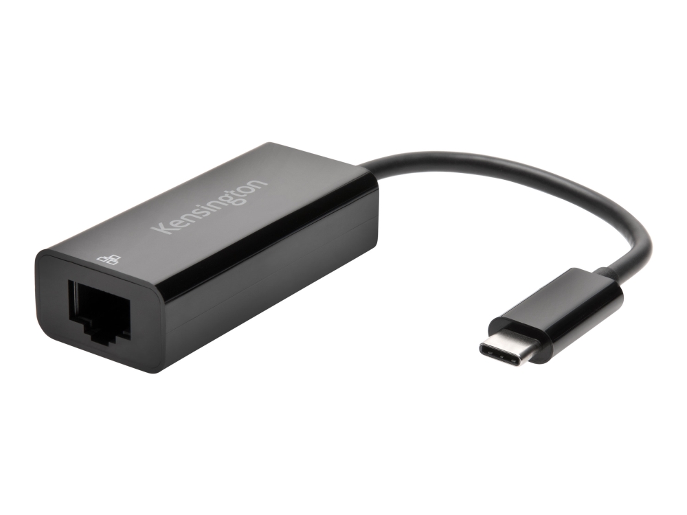 Kensington CA1100E USB-C to Ethernet Adapter - Nätverksadapter - USB-C 3.1 - Gigabit Ethernet x 1 | Datortillbehör - Nätverk - Nätverkskort | GameStuff