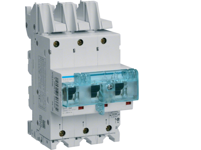 Hager Hts390e, 3P, 230-400 V, 100 A