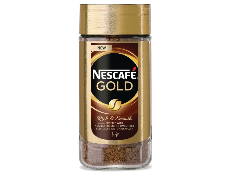 Kaffee Nescafe Guld Frysetørret Instant 200 Gr,200 Gr/Glas