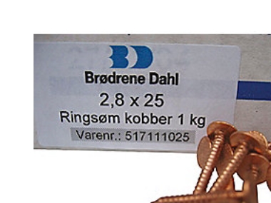 Søm Ringede 2,8 x 25mm - Kobber Ca.600 stk./pak | Verktyg & Verkstad - Spik & stift - Spike | GameStuff