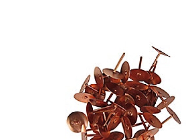 Stormklipp 19x19mm - koppar (1000 st) | Verktyg & Verkstad - Spik & stift - Spike | GameStuff