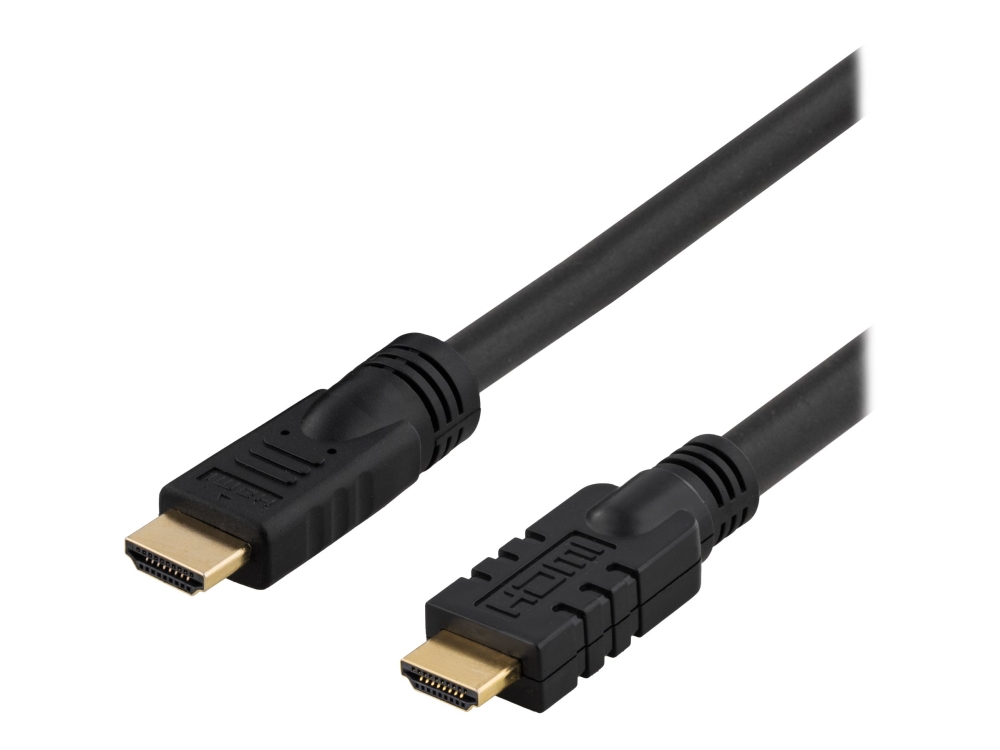 Deltaco Hdmi-1150 - Hdmi-Kabel Mit Ethernet - Hdmi-Kabel Bis Hdmi-Kabel - 15 M - Sortiert