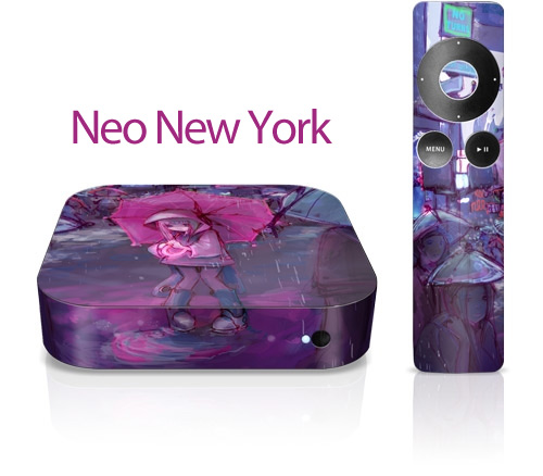 Apple TV Skin (Neo New York) - (OBS: Apple TV enheden medfølger ikke) | TV, Ljud & Bild - TV & Hemmabio - Medieavspelare tillbehör | GameStuff