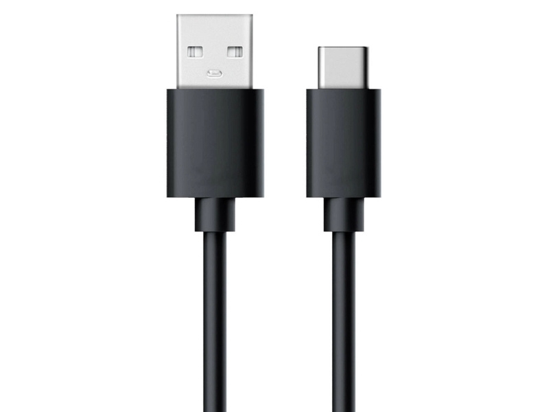 Realpower 255650, 0,6 M, Usb C, Usb 3.2 Gen 1 (3.1 Gen 1), Sort