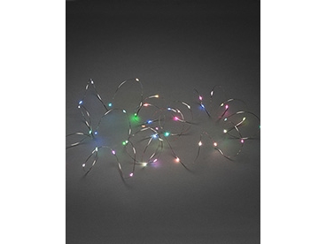 Konstsmide 6330-590, 50 lamp(or), LED, Variabel, inomhus, Silver, 4.5 V | Belysning - Annan belysning - Ljusslingor | GameStuff