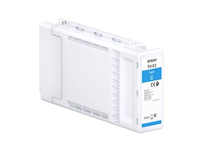 Epson T41f240 - 350 Ml - Cyan - Original - Tintenpatrone - Für Surecolor Sc-T3400, Sc-T3400n, Sc-T3405, Sc-T3405n, Sc-T5400, Sc-T5400m, Sc-T5405