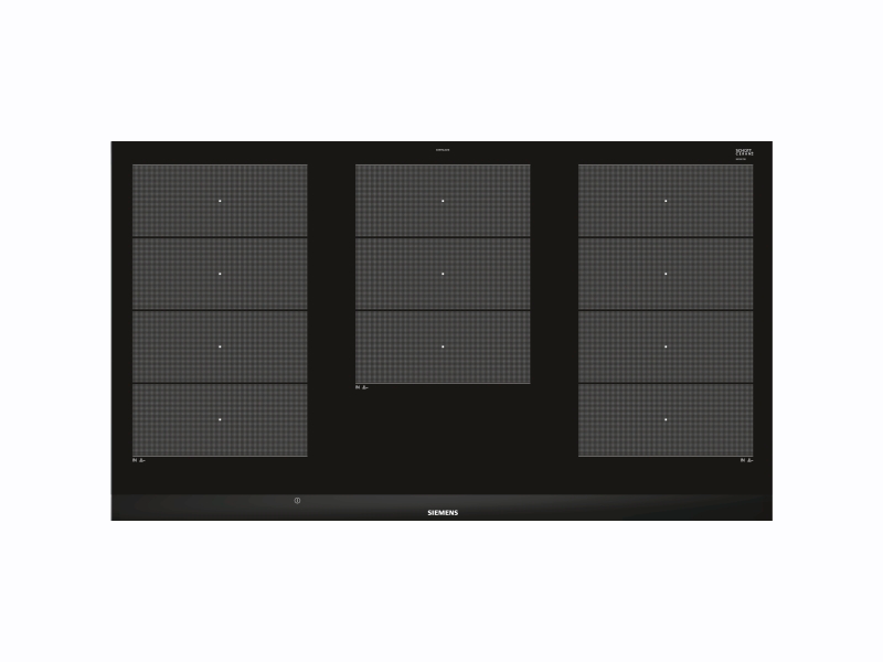 Siemens EX975LXC1E kogeplade Sort Rustfrit stl Indbygget Zone induktionskogeplade 5 zones