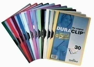 Durable Duraclip Original 30 A4 Green, Grøn, Pvc, A4, 219 Mm, 310 Mm