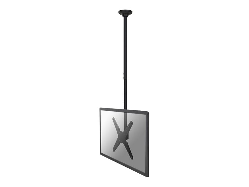 Neomounts Fpma-C340black Monitor-/Tv-Deckenhalterung 32-75" - H 106-156 Cm, 100 X 100 Mm, 400 X 400 Mm, -25 - 0°, -180 - 180°, 6°, Schwarz