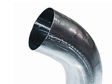 VMzinc bøjning, 60°, Ø100 mm, zink