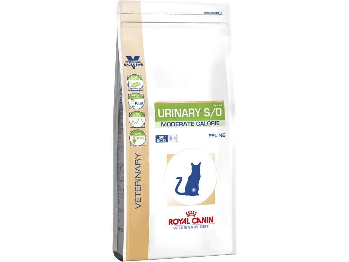 Royal Canin Urinary S/O Moderate Calorie, Vuxen, 3,5 kg, Antioxidanter ingår | Sällskapsdjur - Katt - Kattmat | GameStuff